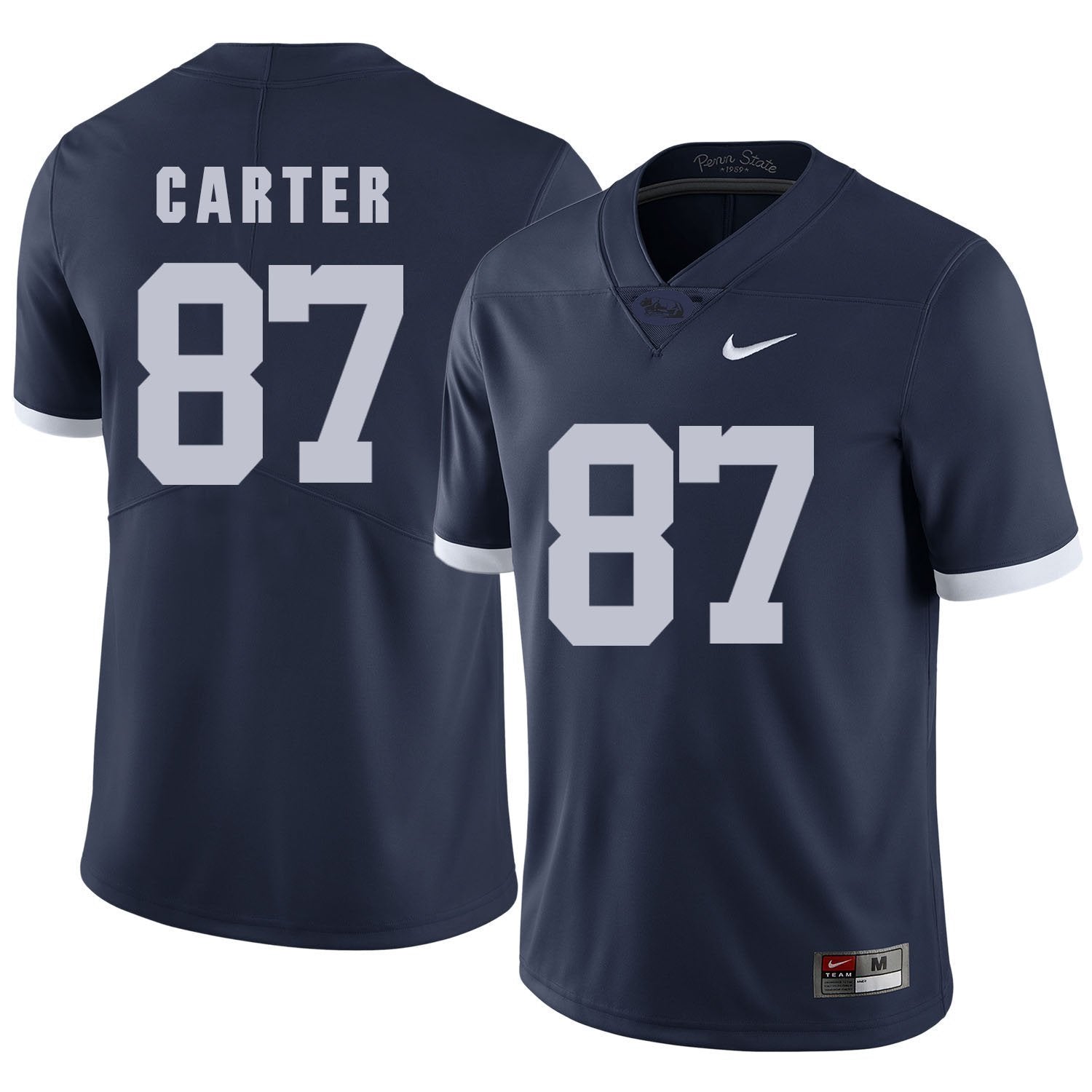 Kyle Carter Penn State Nittany Lions Football Jersey Navy
