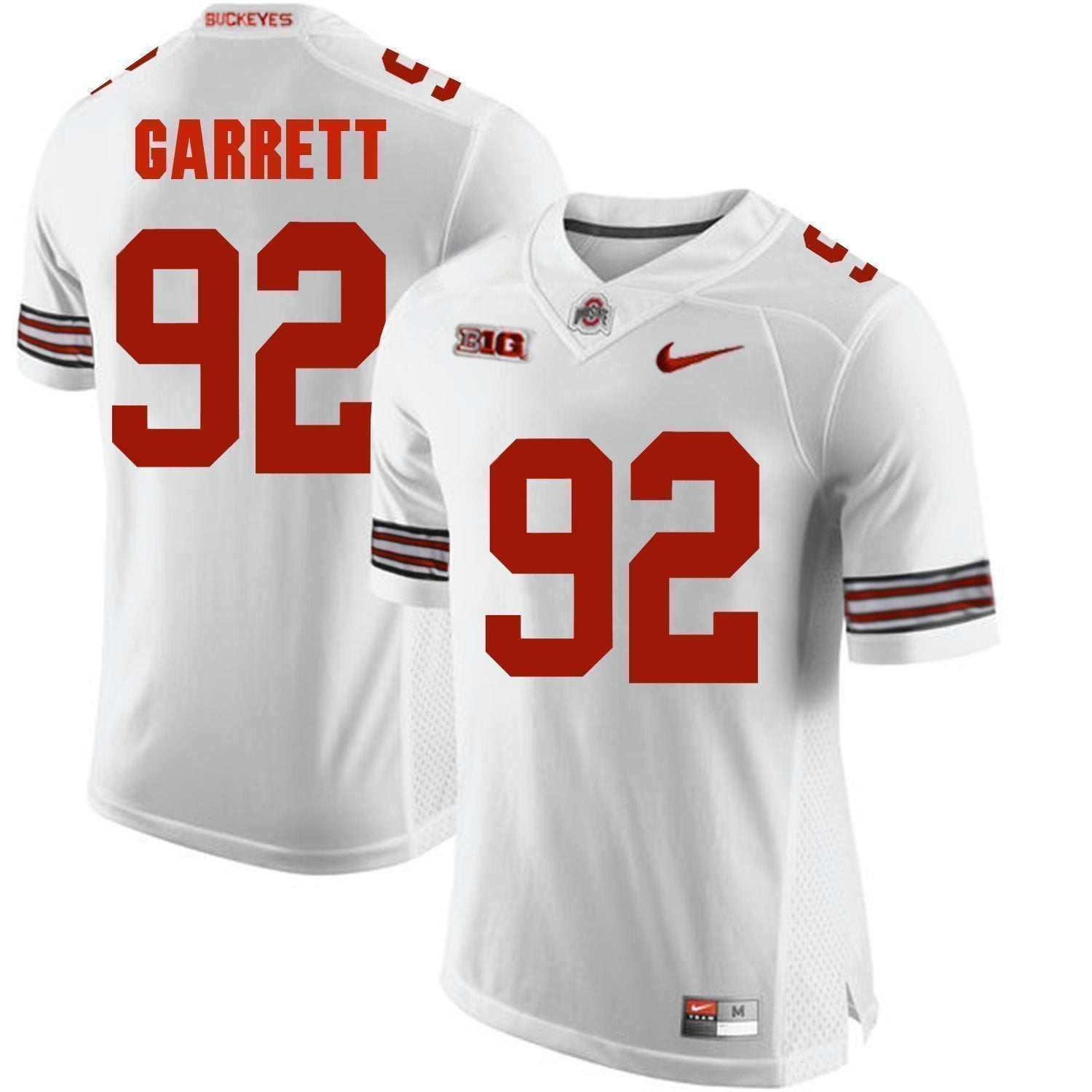 Haskell Garrett Ohio State Buckeyes Football Jersey - White