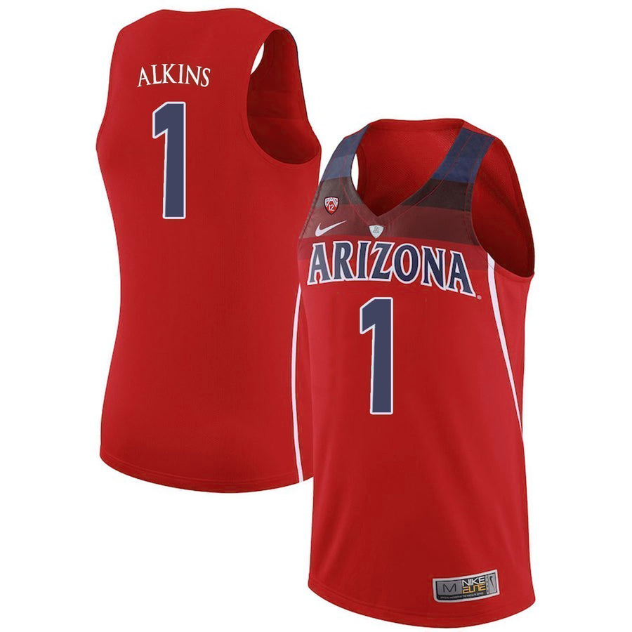 Rawle Alkins Arizona Wildcats Basketball Jersey-Red