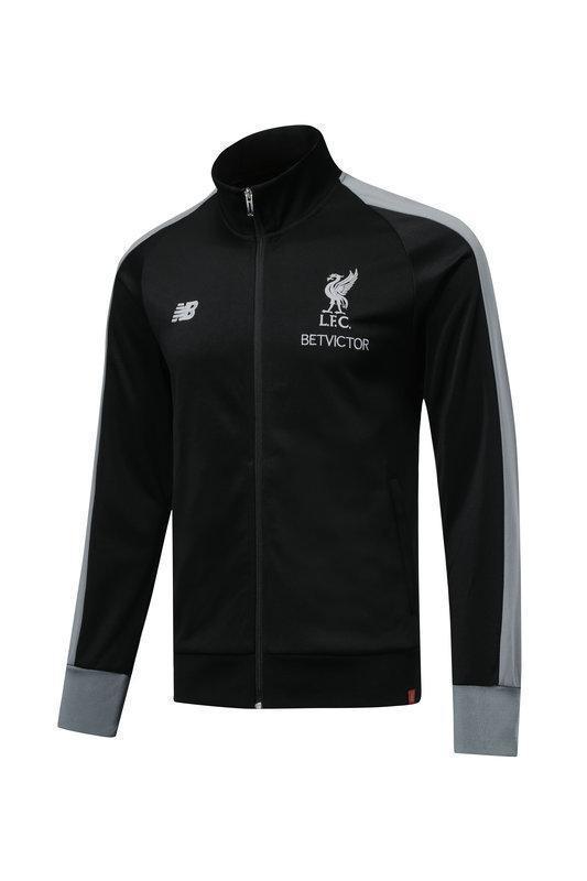 Liverpool Black Tracksuit Training Jackets and Pants 2018/19