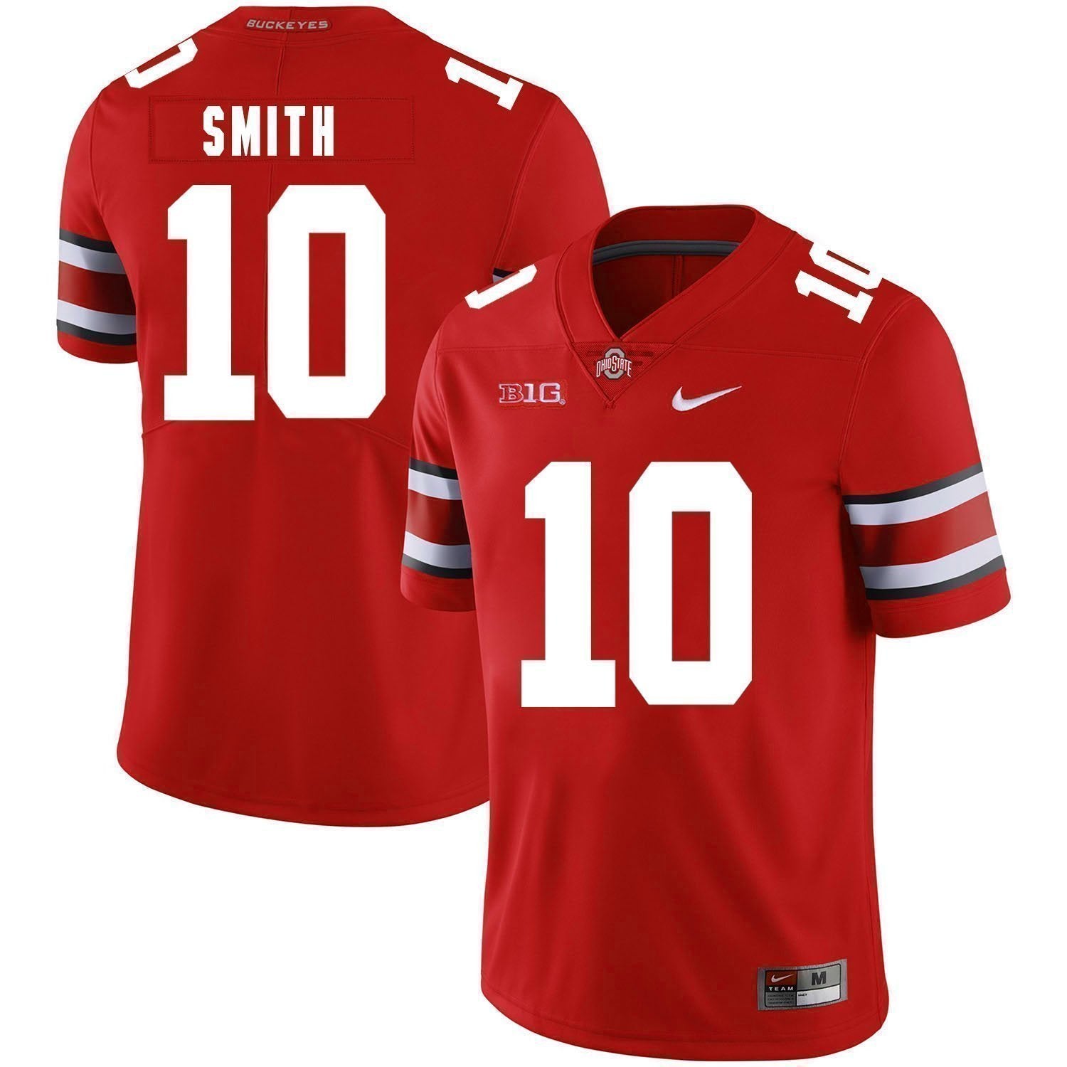 Troy Smith Ohio State Buckeyes Football Jersey - Red