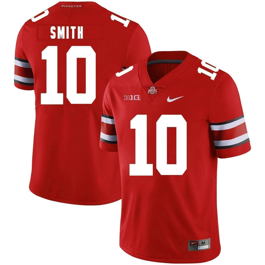 Troy Smith Ohio State Buckeyes Football Jersey - Red