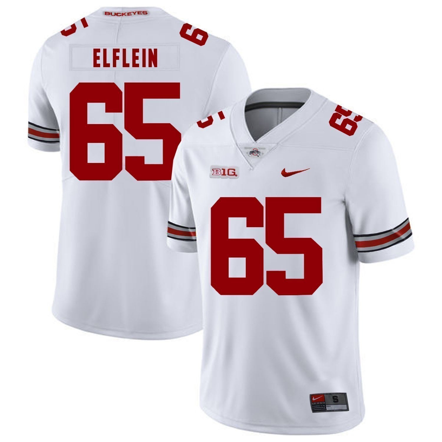 Pat Elflein Ohio State Buckeyes Football Jersey - White