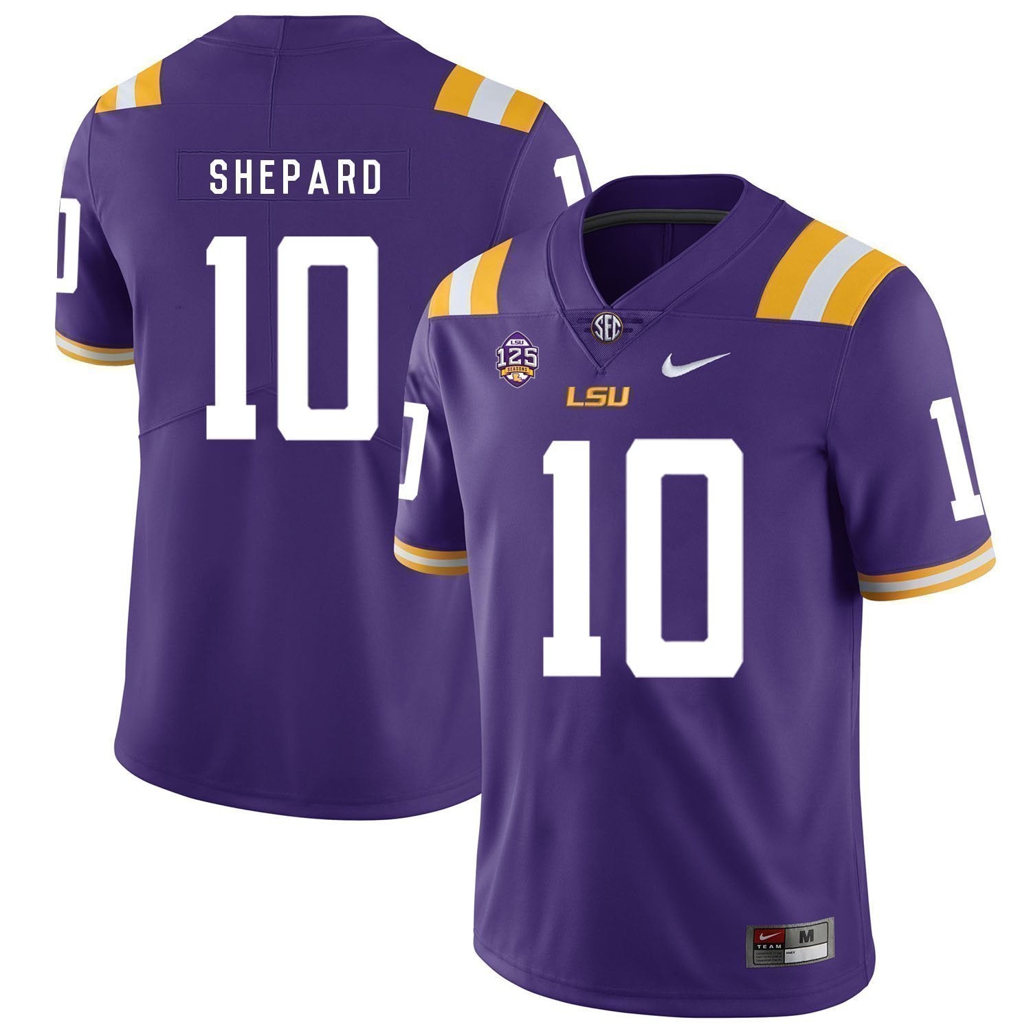 Russell Shepard LSU Tigers Football Jersey - Purple