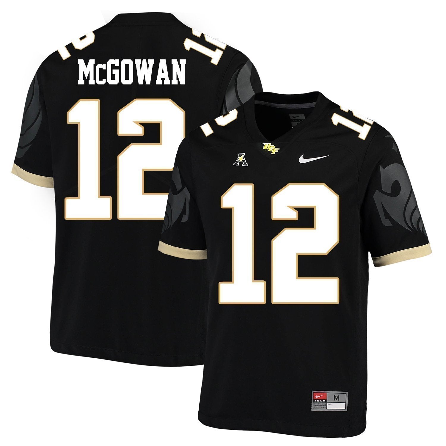 Taj McGowan UCF Knights Football Jersey Black
