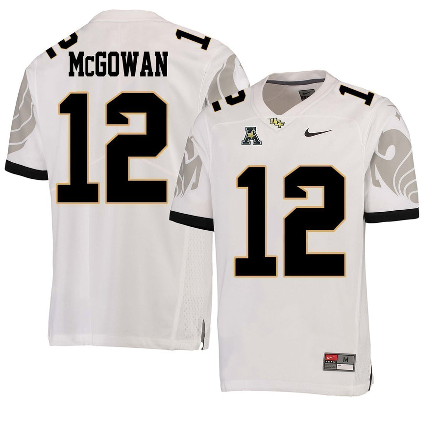 Taj McGowan UCF Knights Football Jersey White