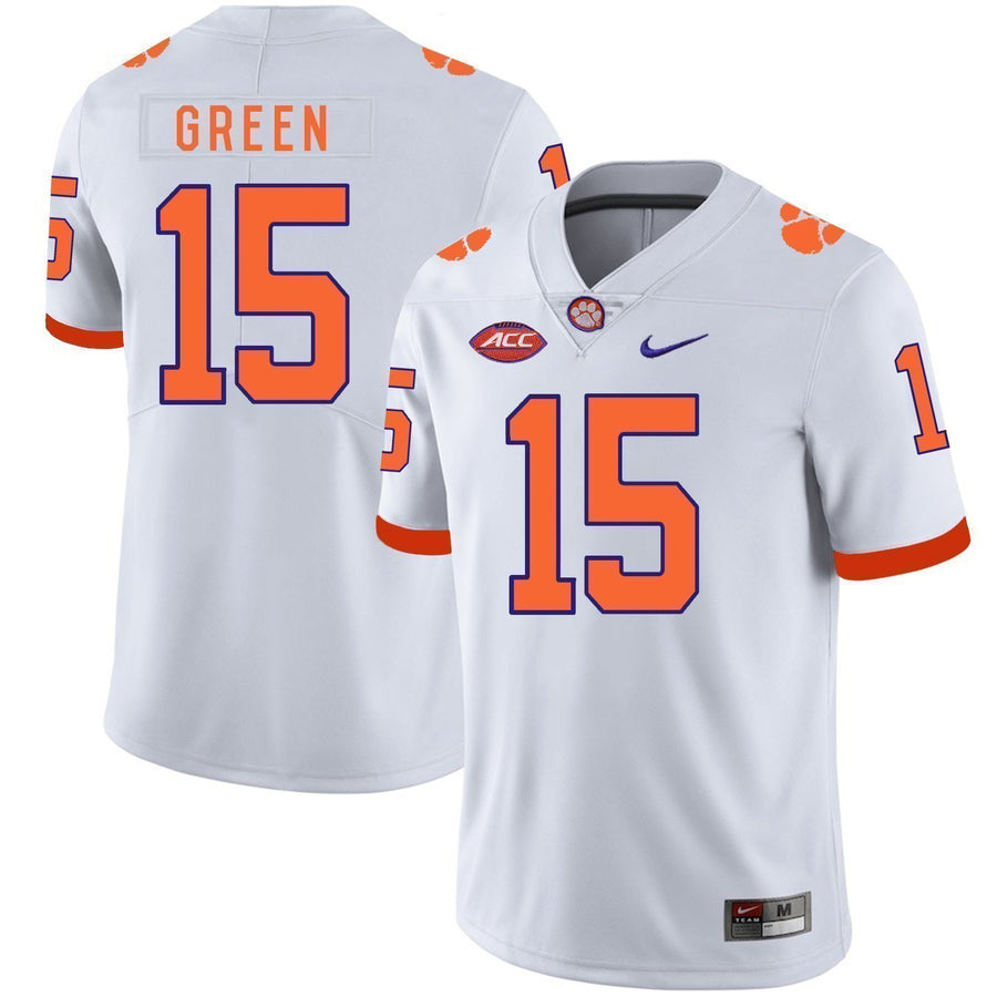 T.J. Green Clemson Tigers Football Jersey White