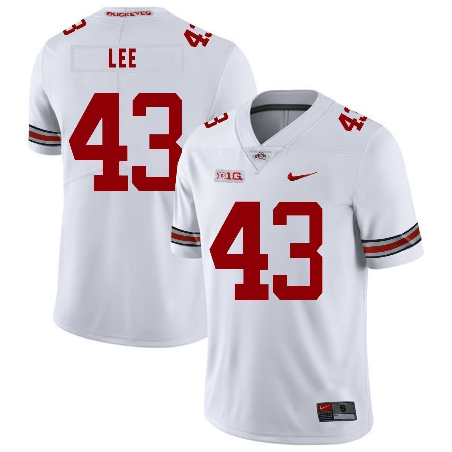 Darron Lee Ohio State Buckeyes Football Jersey - White