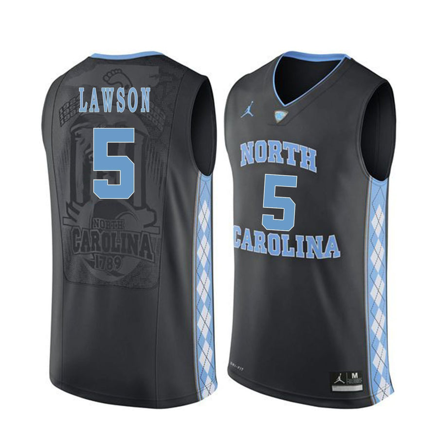 Ty Lawson North Carolina Basketball Jersey-Black