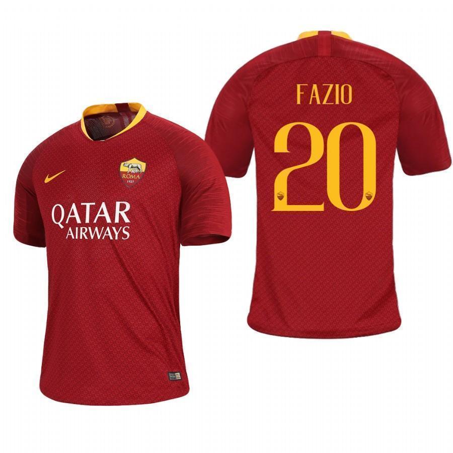 Federico Fazio AS Roma Home Jersey 2018/19