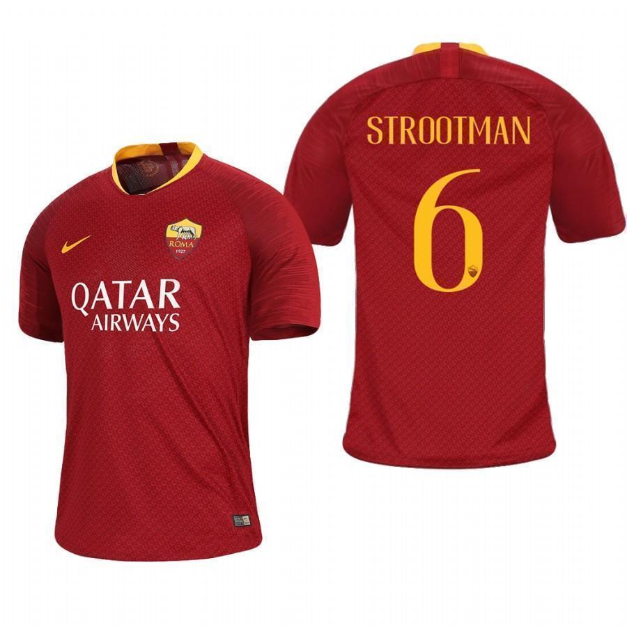 Kevin Strootman AS Roma Home Jersey 2018/19