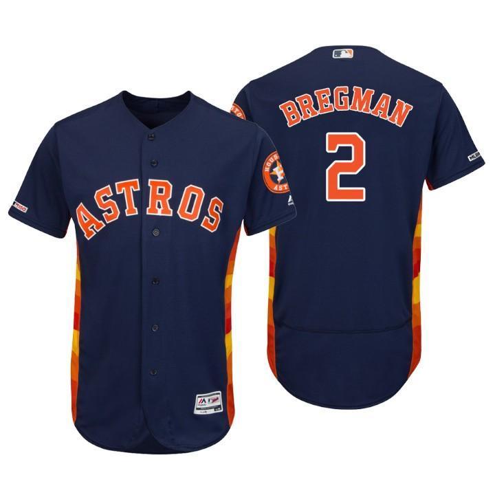Alex Bregman Houston Astros 150th Anniversary Baseball Jersey - Navy