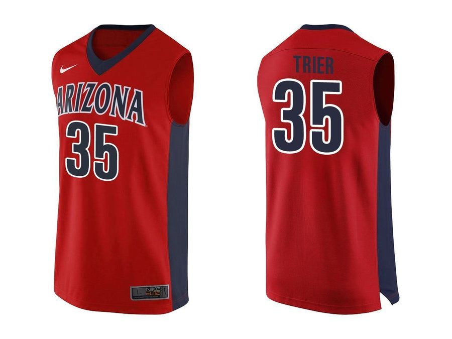 Allonzo Trier Arizona Wildcats Basketball Jersey - Crimson