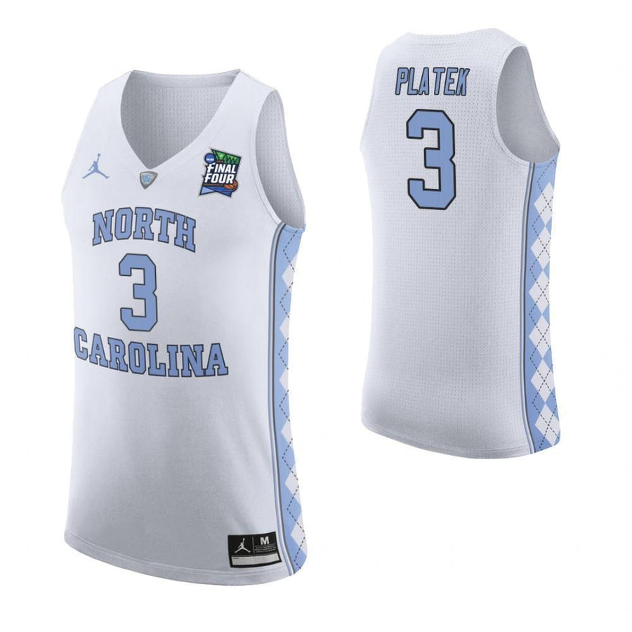 Andrew Platek North Carolina Tar Heels 2019 Final Four Basketball Jersey
