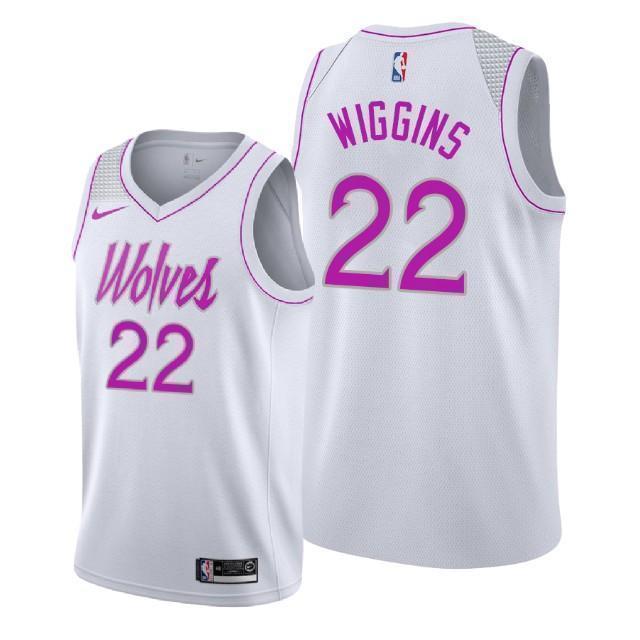 Minnesota Timberwolves #22 Andrew Wiggins 2018/19 Earned Edition Swingman Jersey