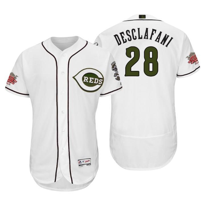 Anthony DeSclafani Cincinnati Reds 150th Anniversary Baseball Jersey - Green