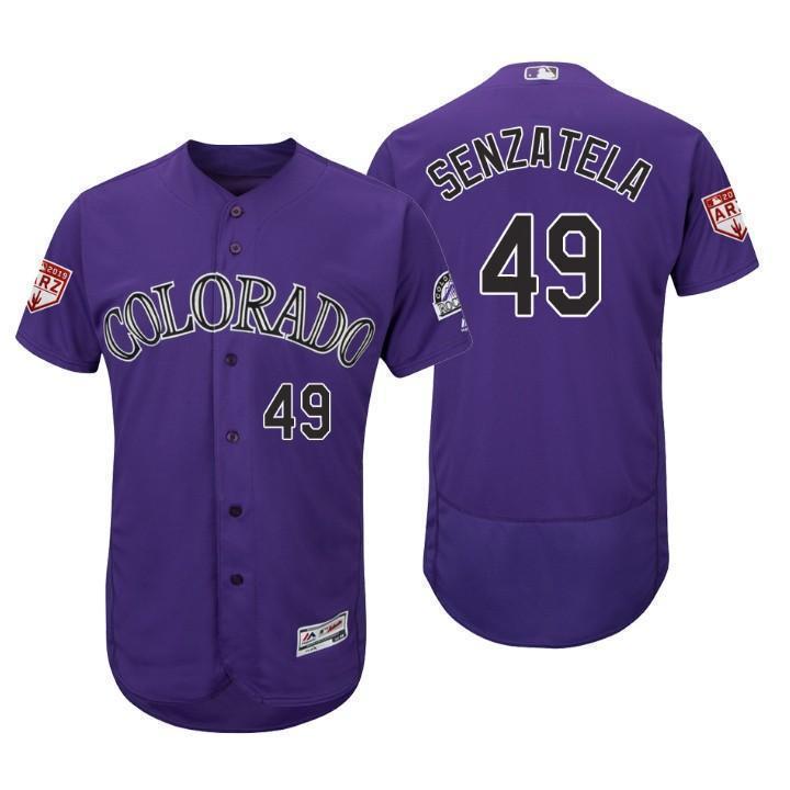 Antonio Senzatela Colorado Rockies 2019 Spring Training Baseball Player Jersey