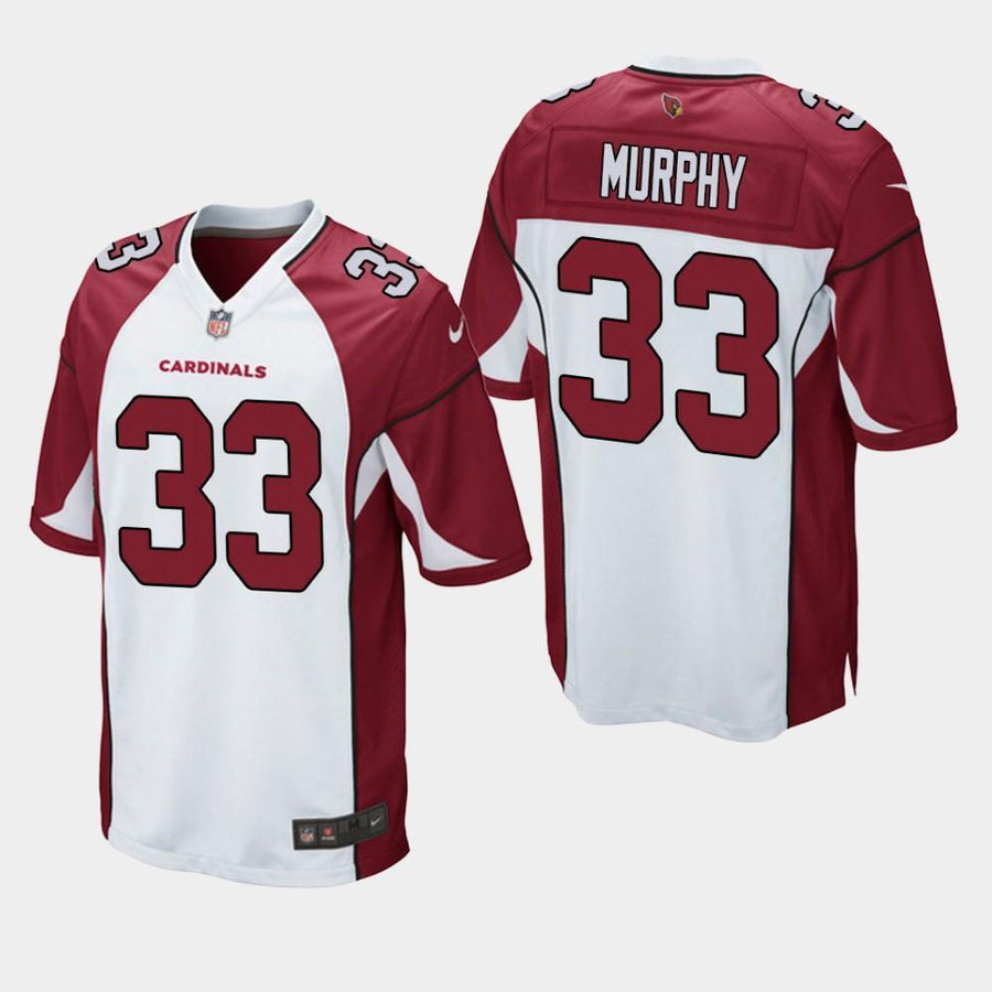 Arizona Cardinals #33 Byron Murphy 2019 Draft Game Jersey - White