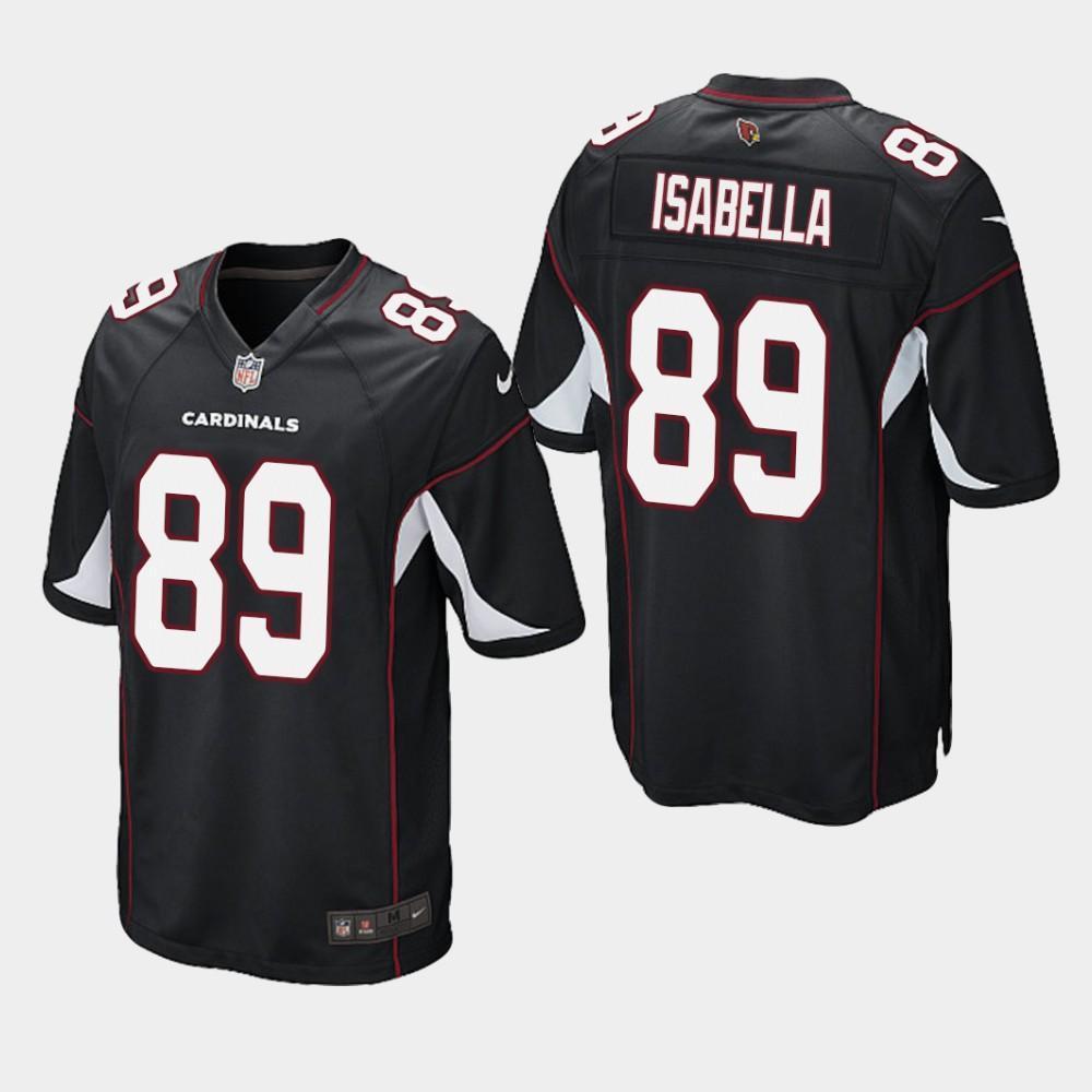 Arizona Cardinals #89 Andy Isabella 2019 Draft Game Jersey - Black