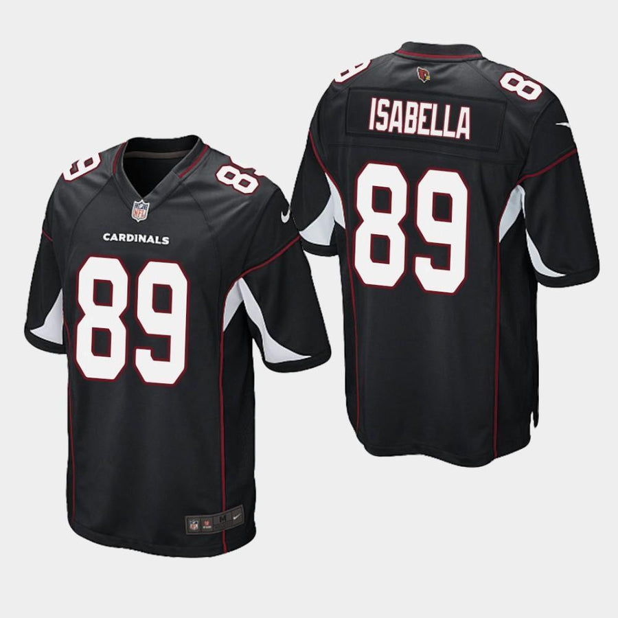 Arizona Cardinals #89 Andy Isabella 2019 Draft Game Jersey - Black