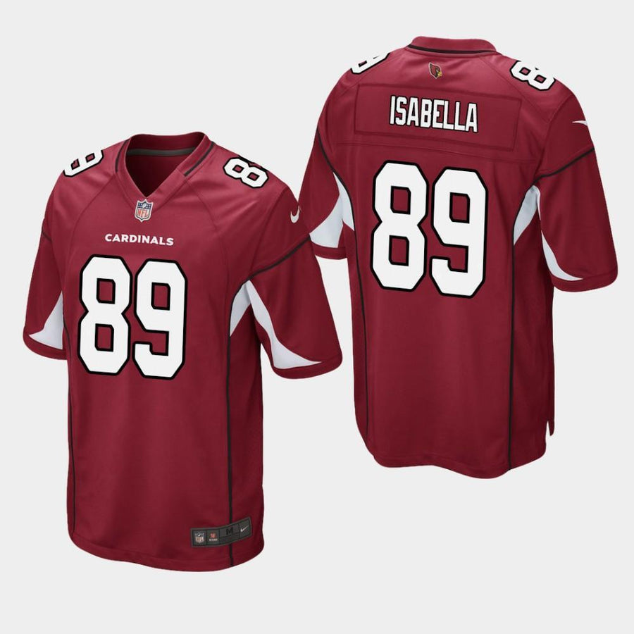 Arizona Cardinals #89 Andy Isabella 2019 Draft Game Jersey - Cardinal