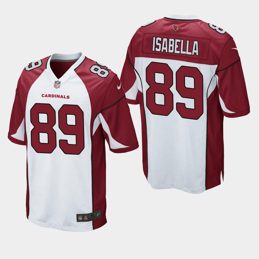Arizona Cardinals #89 Andy Isabella 2019 Draft Game Jersey - White