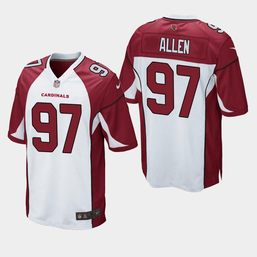 Arizona Cardinals #97 Zach Allen 2019 Draft Game Jersey - White