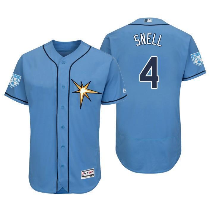 Blake Snell Tampa Bay Rays 2019 Spring Training Baseball Player Jersey