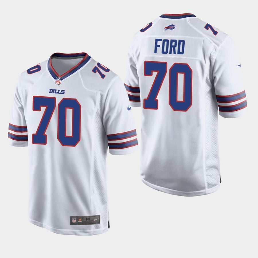 Buffalo Bills #70 Cody Ford 2019 Draft Game Jersey - White