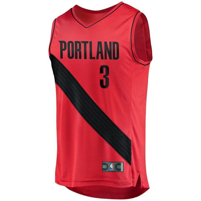 C.J. McCollum Portland Trail Blazers Fast Break Replica Jersey - Statement Edition – Red