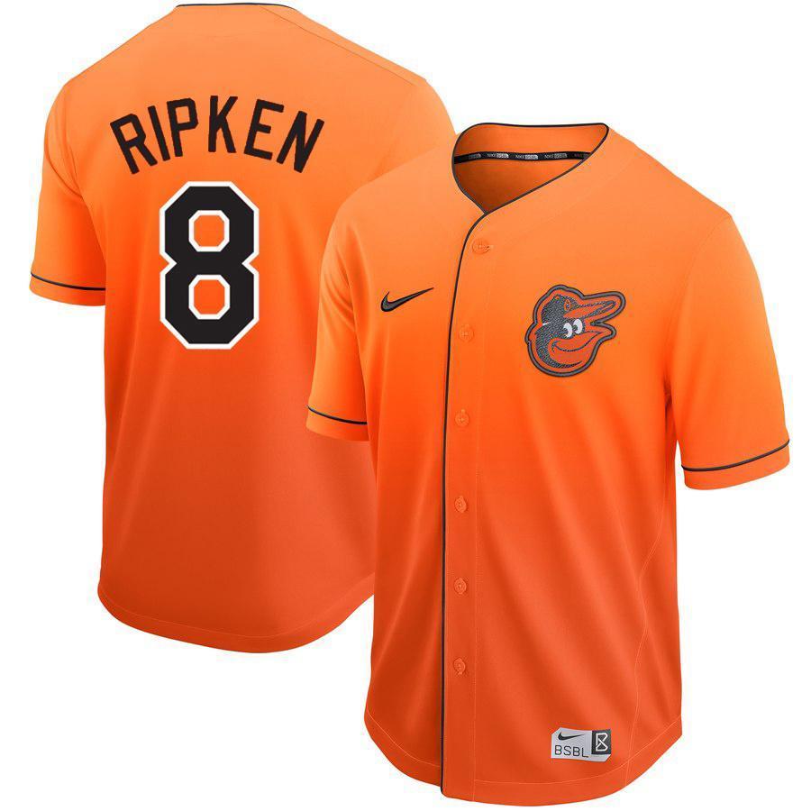 Cal Ripken Jr Baltimore Orioles 2019 New Arrivals Baseball Player Fade Jersey