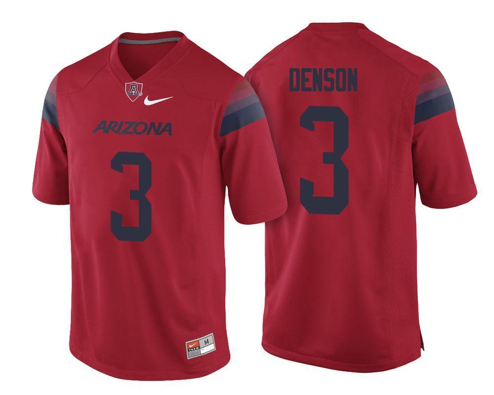 Cam Denson Arizona Wildcats Football Jersey - Red