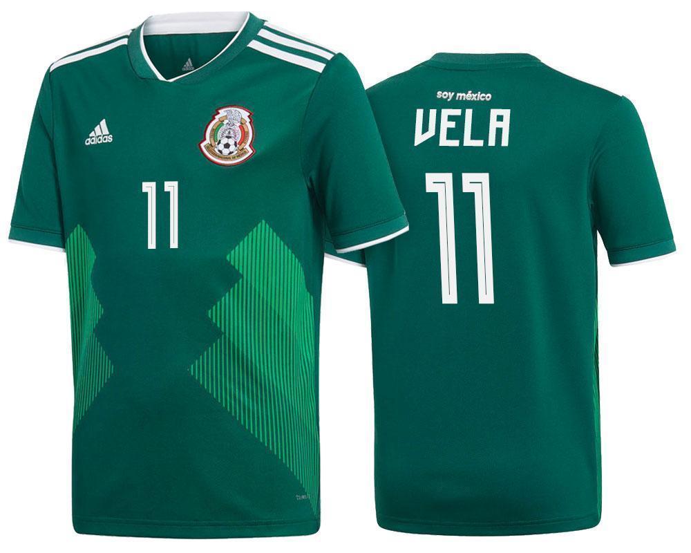 Carlos Vela Mexico Jersey World Cup 2018