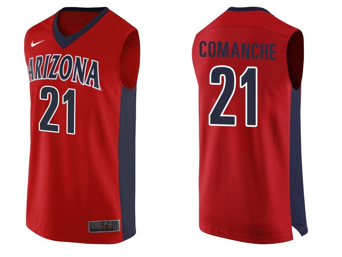 Chance Comanche Arizona Wildcats Basketball Jersey - Crimson