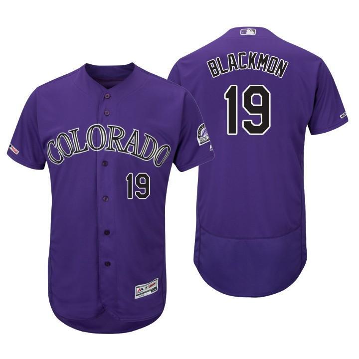 Charlie Blackmon Colorado Rockies 150th Anniversary Baseball Jersey - Purple