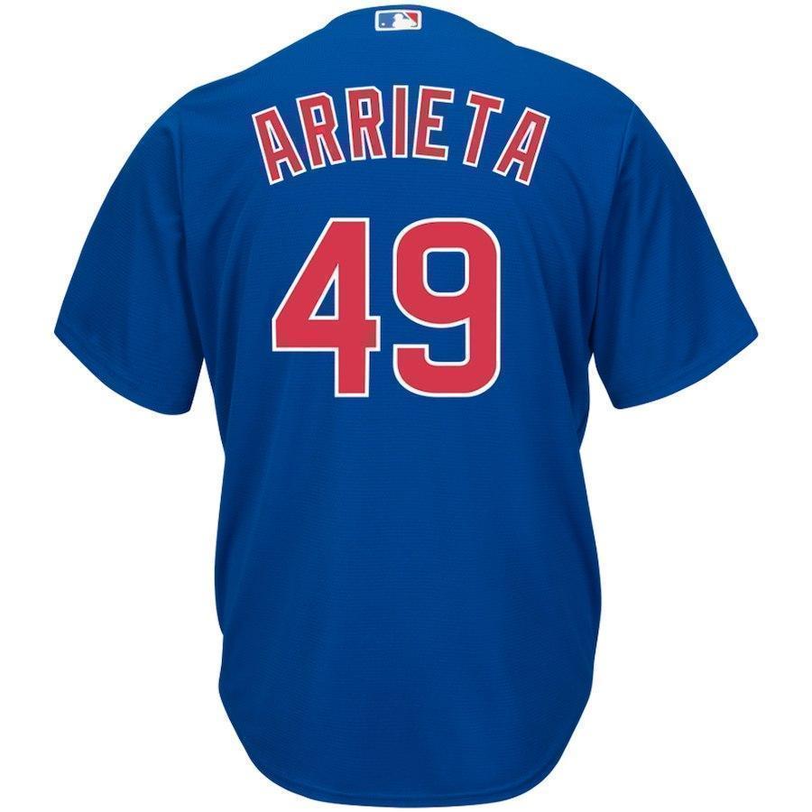 Jake Arrieta Chicago Cubs Baseball Player Jersey