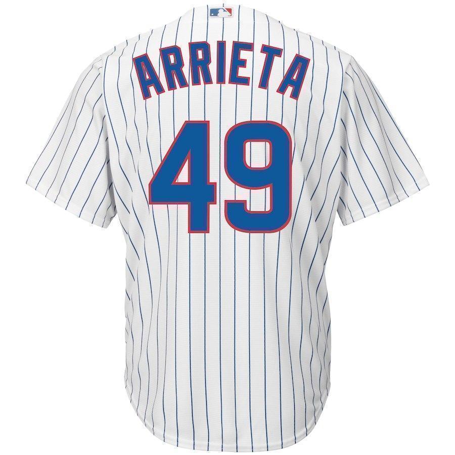 Jake Arrieta Chicago Cubs Baseball Player Jersey