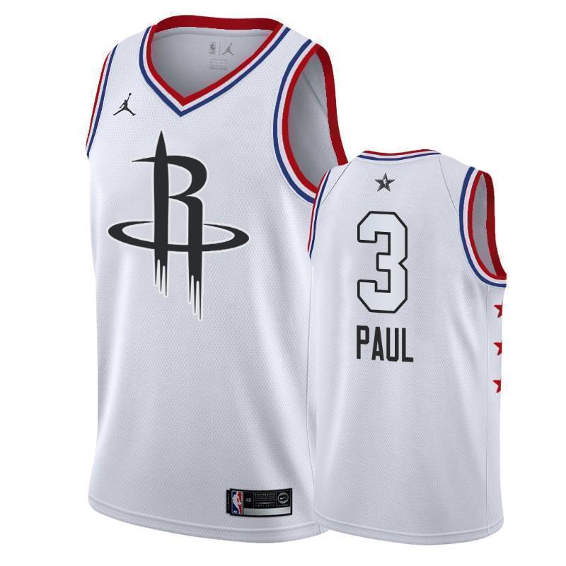 Houston Rockets #3 Chris Paul 2019 ALL STAR Swingman Jersey