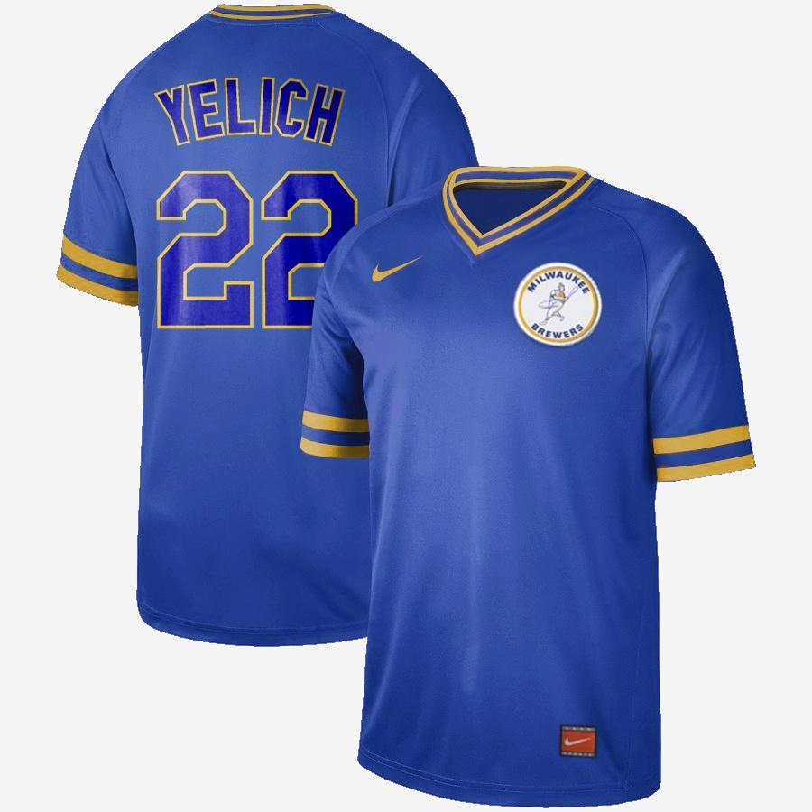 Christian Yelich Milwaukee Brewers 2019 New Arrivals Legend Baseball Player Jersey