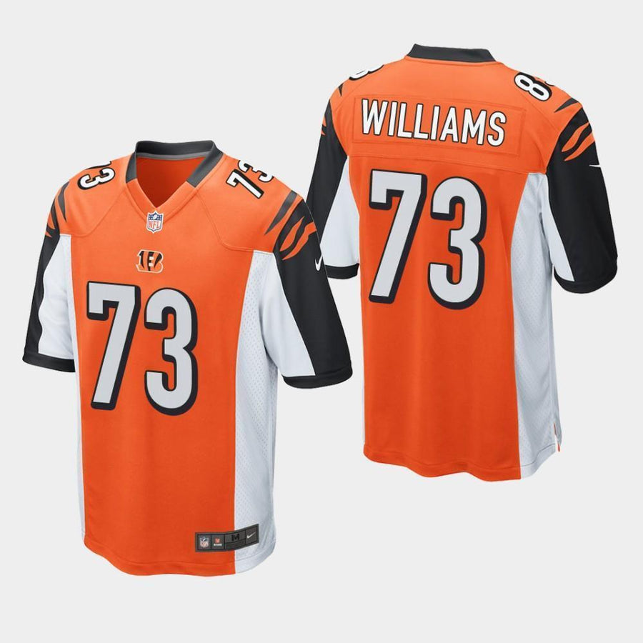Cincinnati Bengals #73 Jonah Williams 2019 Draft Game Jersey - Orange