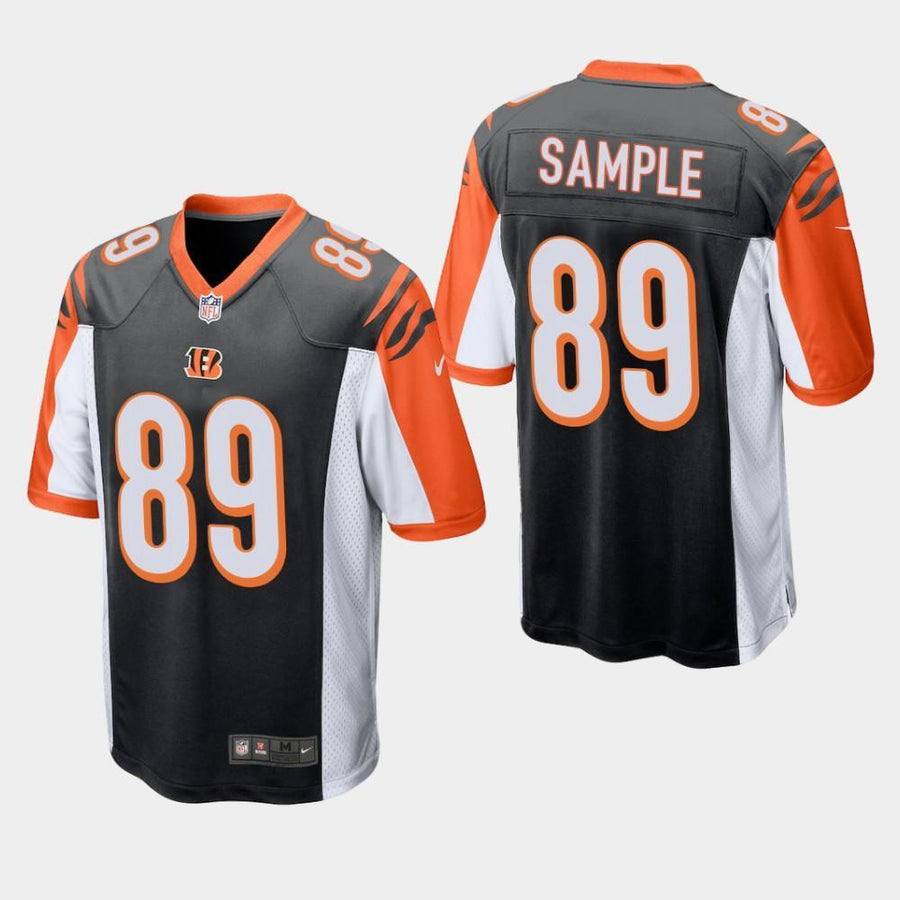 Cincinnati Bengals #89 Drew Sample 2019 Draft Game Jersey - Black
