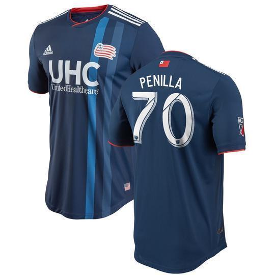 Cristian Penilla New England Revolution Primary Jersey 2018