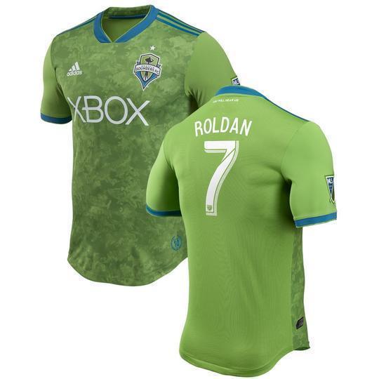 Cristian Roldan Seattle Sounders Primary Jersey 2018