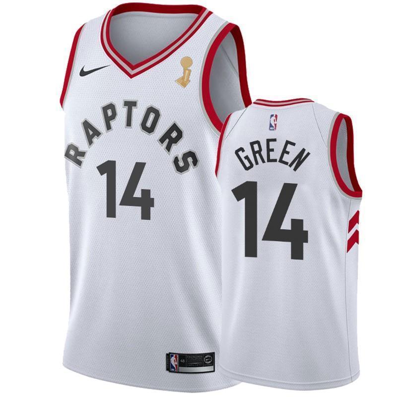 Danny Green Toronto Raptors Association 2019 Champion Swingman Jersey - White