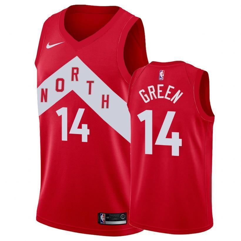 Toronto Raptors #14 Danny Green 2018/19 Earned Edition Swingman Jersey