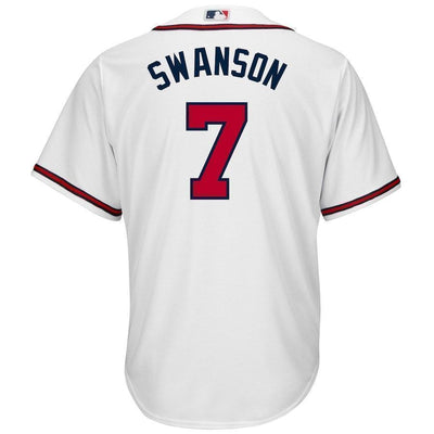 Dansby Swanson Atlanta Braves Baseball Player Jersey