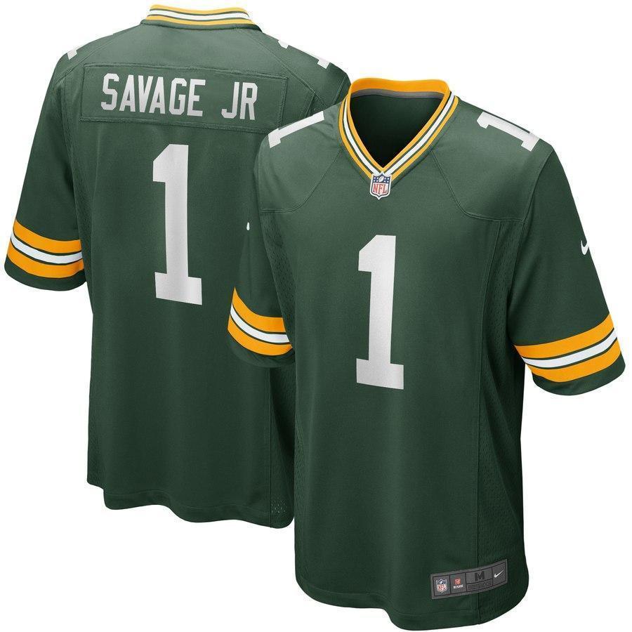 Darnell Savage Jr. Green Bay Packers 2019 Draft First Round Pick Game Jersey - Green