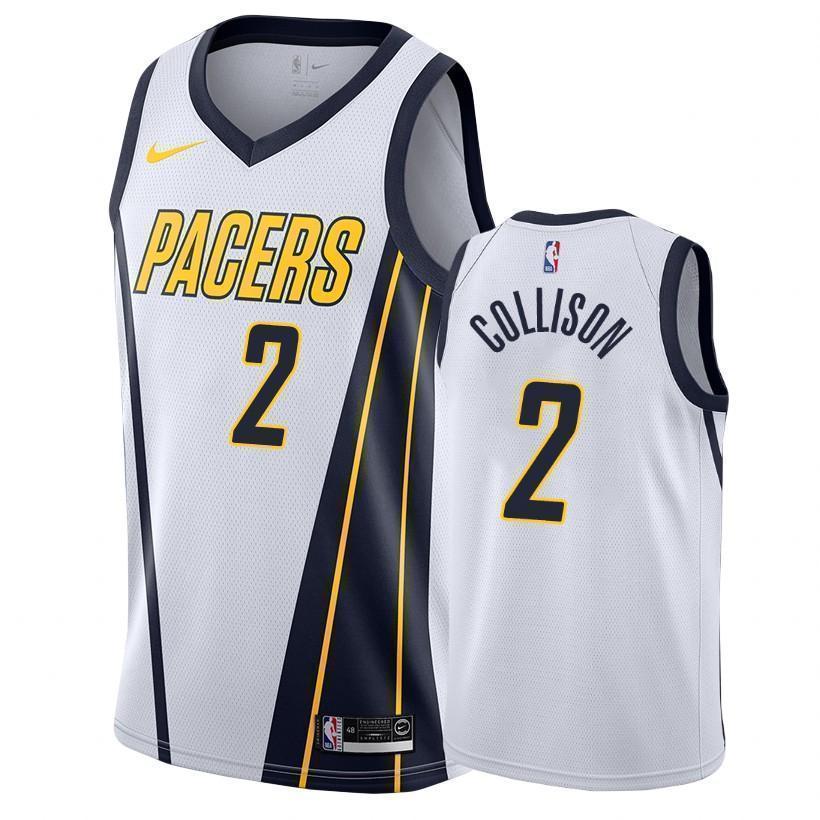 Indiana Pacers #2 Darren Collison 2018/19 Earned Edition Swingman Jersey