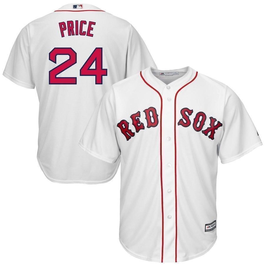 David Price Boston Red Sox Baseball Player Jersey