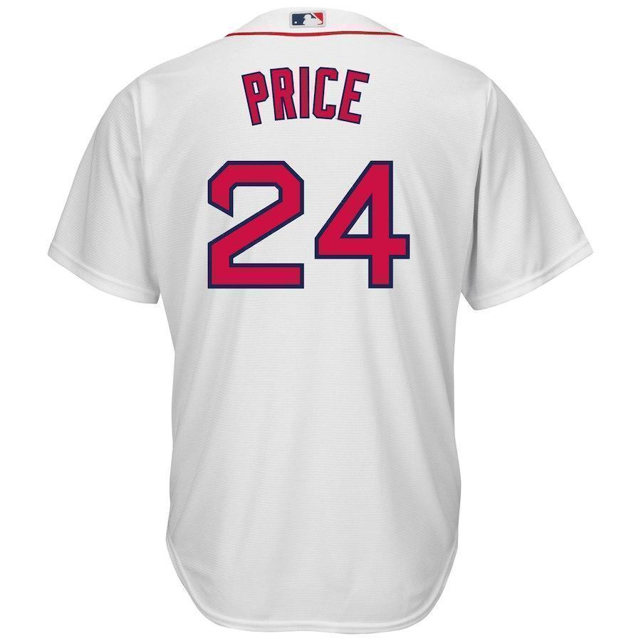 David Price Boston Red Sox Baseball Player Jersey